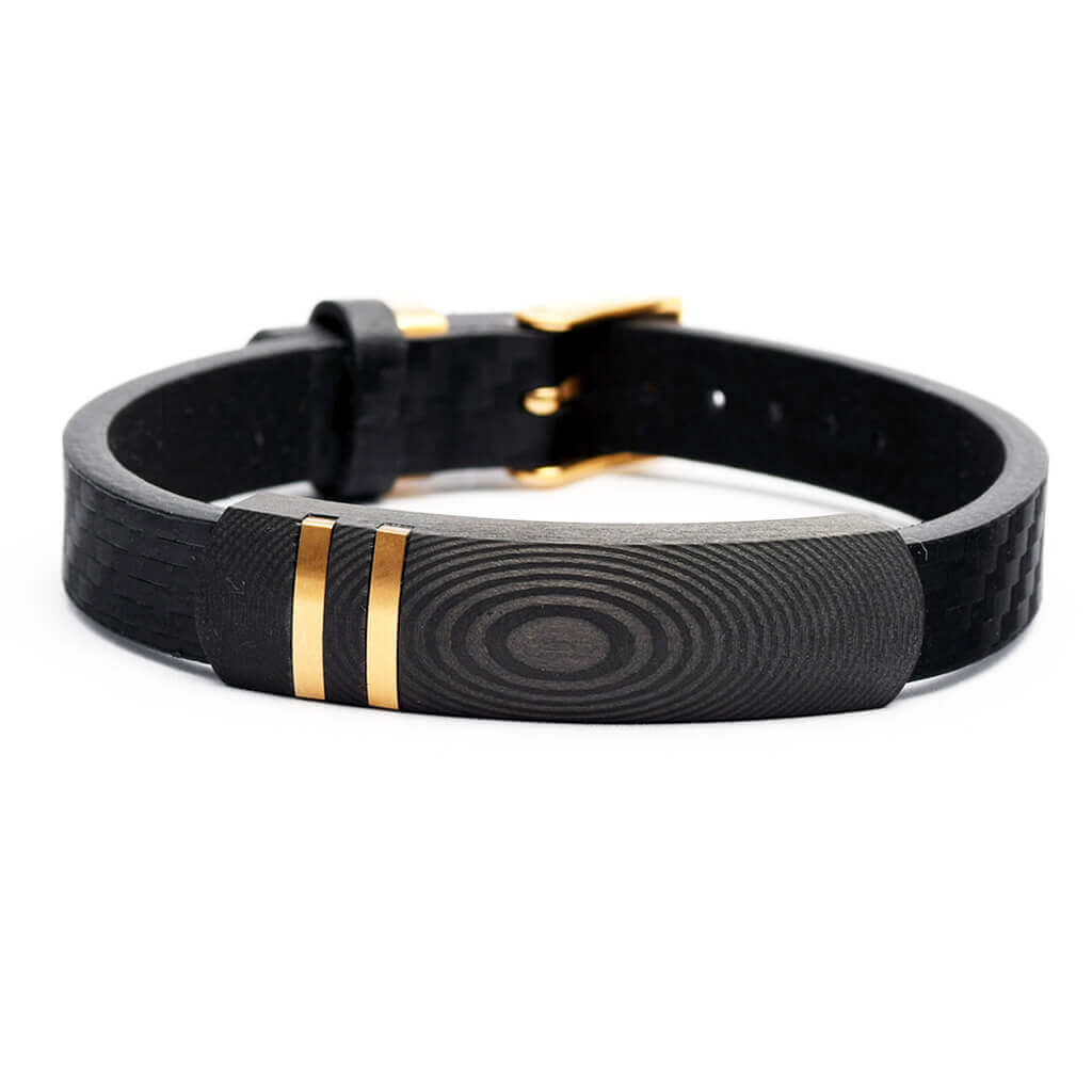 The Kama - Leather Bracelet for Men Gold