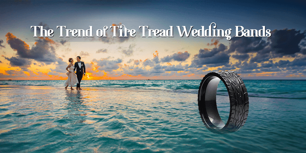 tire tread rings for men's