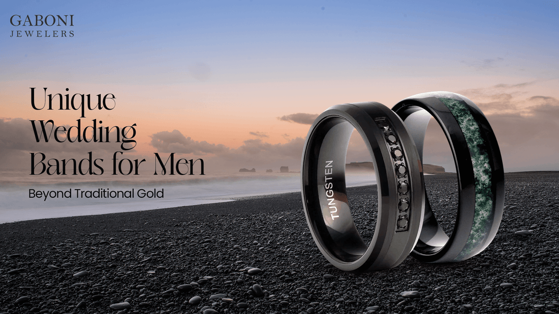 Unique Wedding Bands for Men: Beyond Traditional Gold