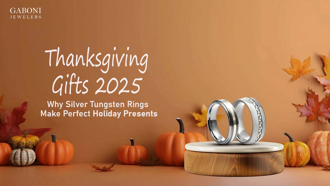 Thanksgiving Gifts 2025: Why Silver Tungsten Rings Make Perfect Holiday Presents