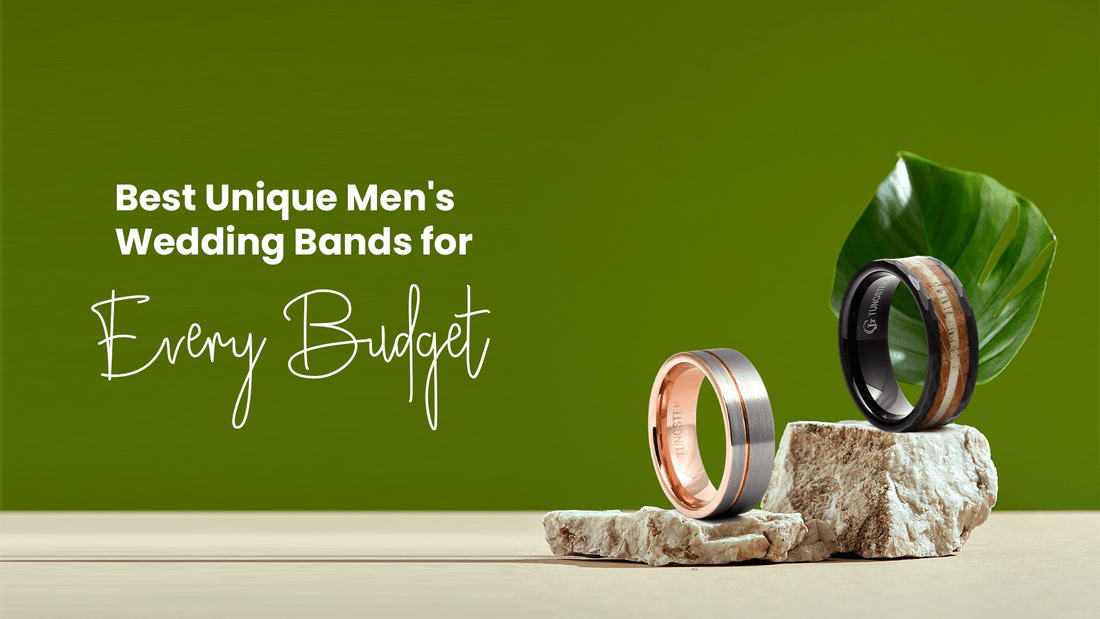 The Best Unique Men's Wedding Bands for Every Budget: From Affordable to Luxe