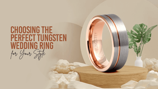 Choosing the Perfect Tungsten Wedding Ring for Your Style