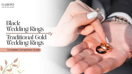Black Wedding Rings vs Traditional Gold Wedding Rings: Complete Comparison Guide