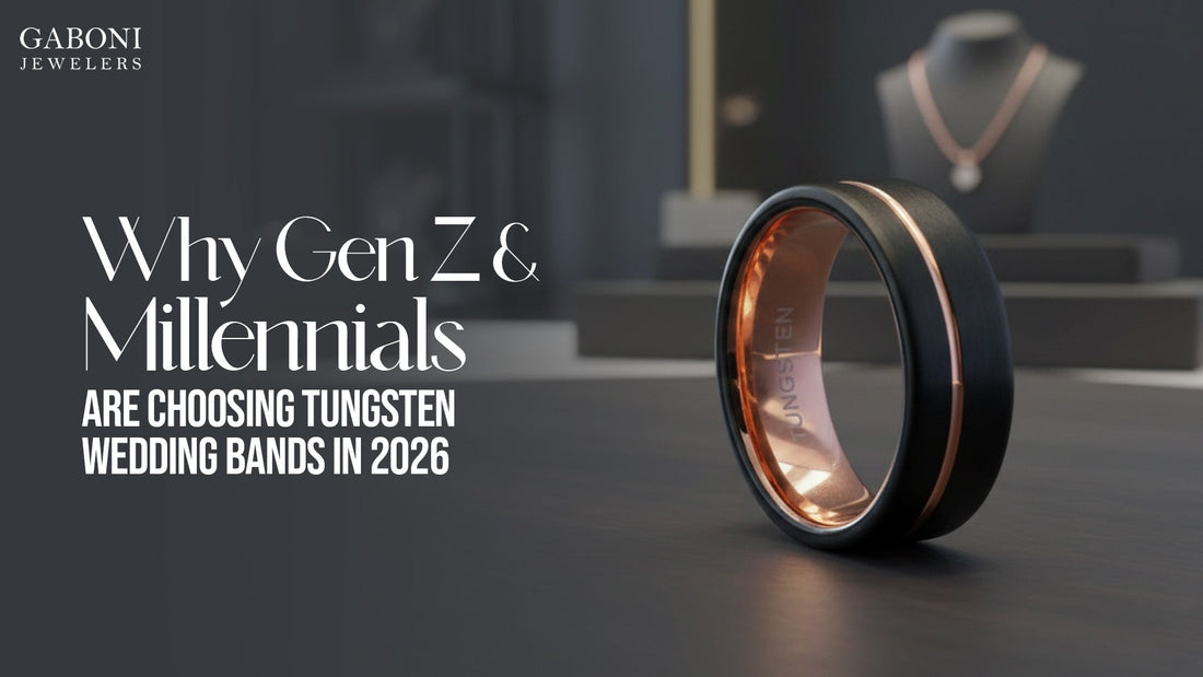 Why Gen Z & Millennials Are Choosing Tungsten Wedding Bands in 2026
