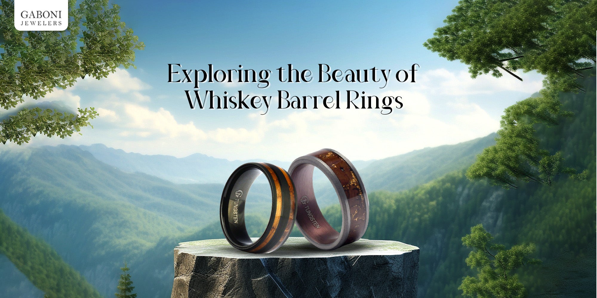 Cheers to Forever: Discover the Beauty of Whiskey Barrel Rings