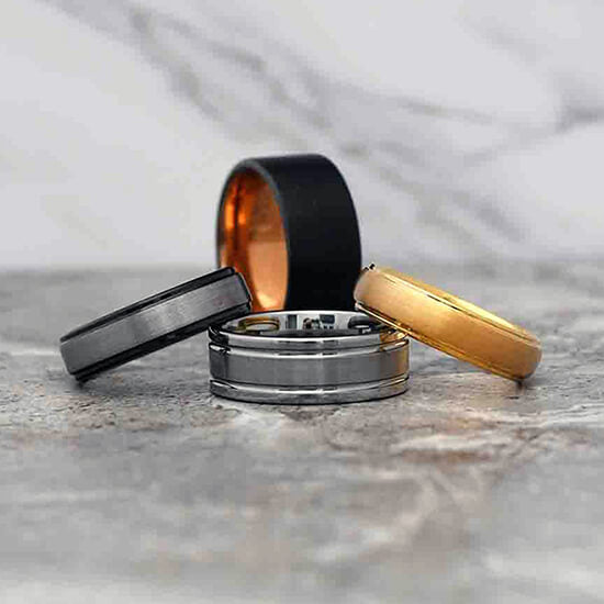 Classic Design wedding Bands for Men aon Women - Gaboni Jewelers