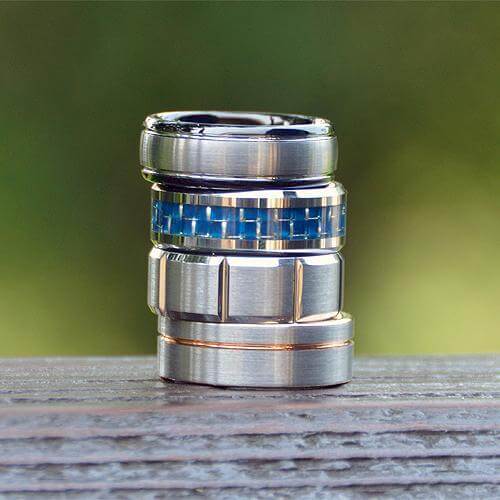 Tungsten Rings | Gaboni Jewelers
