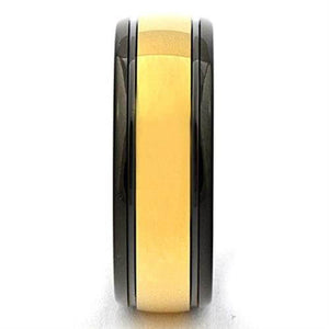 TERRIN Black and Gold Tungsten Ring - Gaboni Jewelers